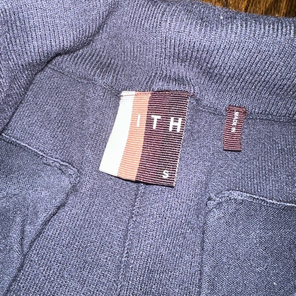 KITH Knit Bennett Pant Navy Blue Mens Size Small SS20 - Picture 3 of 7
